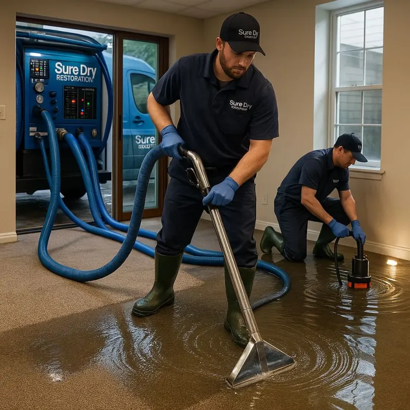 Water Extraction and Removal process in Shrewsbury, MO